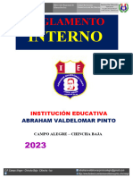 Actualizado Reglamento Interno Avp 2023 Junio