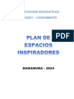 Plan de Espacios Inspiradores