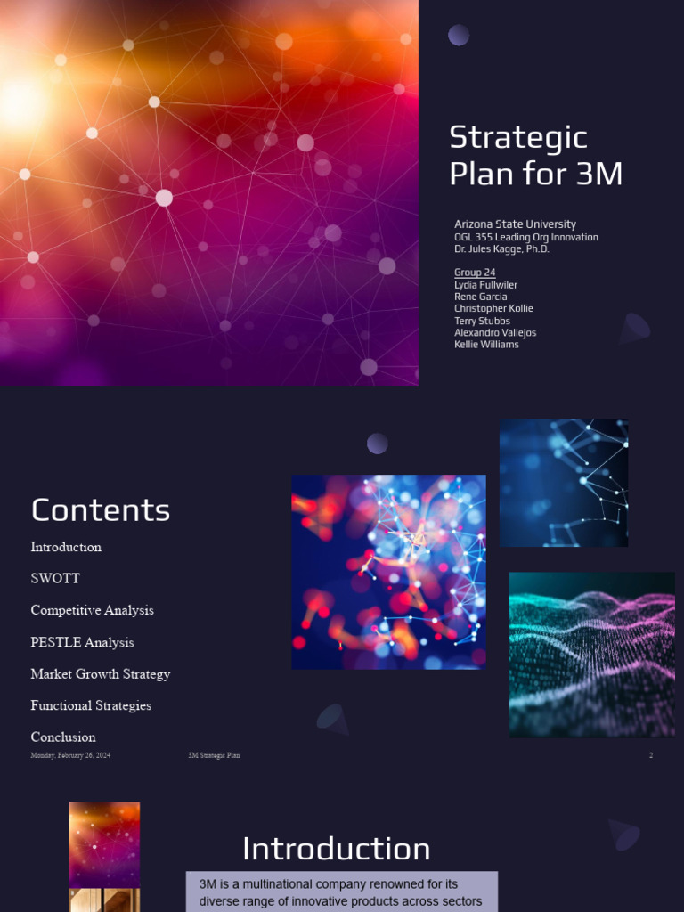 3M Strategic Plan Overview and Analysis | PDF | Sustainability | Employment