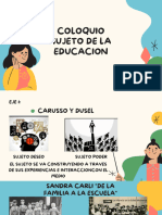 Siento de La Educación 1er Año Epja