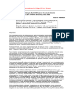 Cronologia Da História e Da Obra Jung 1902 - 1935