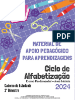 CICLO ALFABETIZAÃÃO - EF ANOS INICIAIS - ESTUDANTE