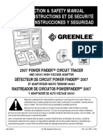 Greenlee 2007 Power Finder Circuit Tracer