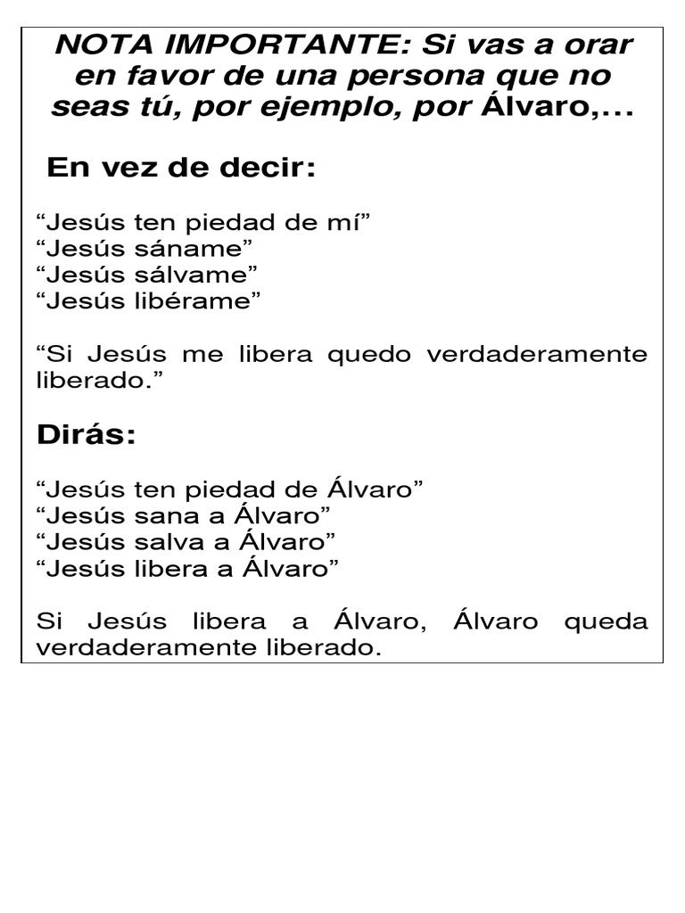 Rosario de Liberación y Sanación | PDF | Creencia religiosa y doctrina