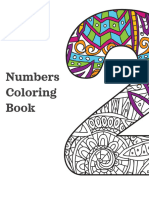 Numbers Coloring Book