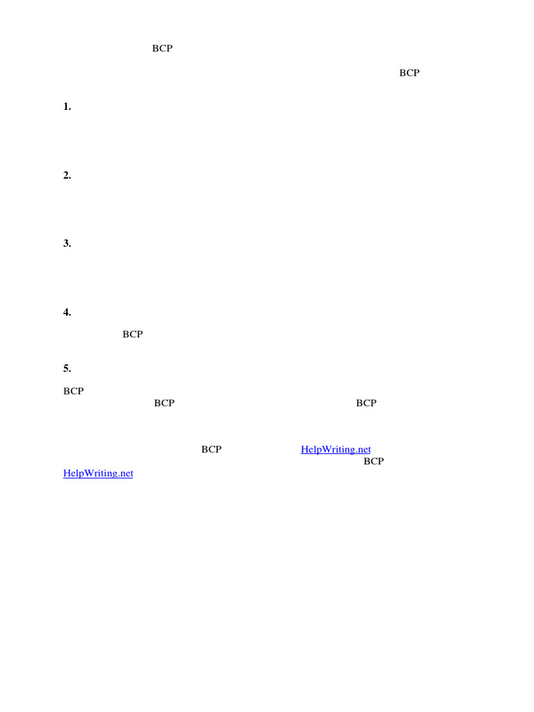 如何撰写业务连续性计划| PDF