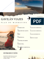 Gavilán Viajes: Plan de Marketing