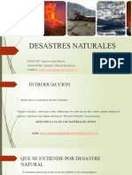 Desastres Naturales - Incendio y Plan de Emergencia