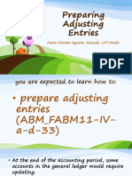 Preparing Adjusting Entries Q2 Lesson 1