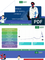 Capaian Satgas NU Peduli COVID 26 Agustus 2021