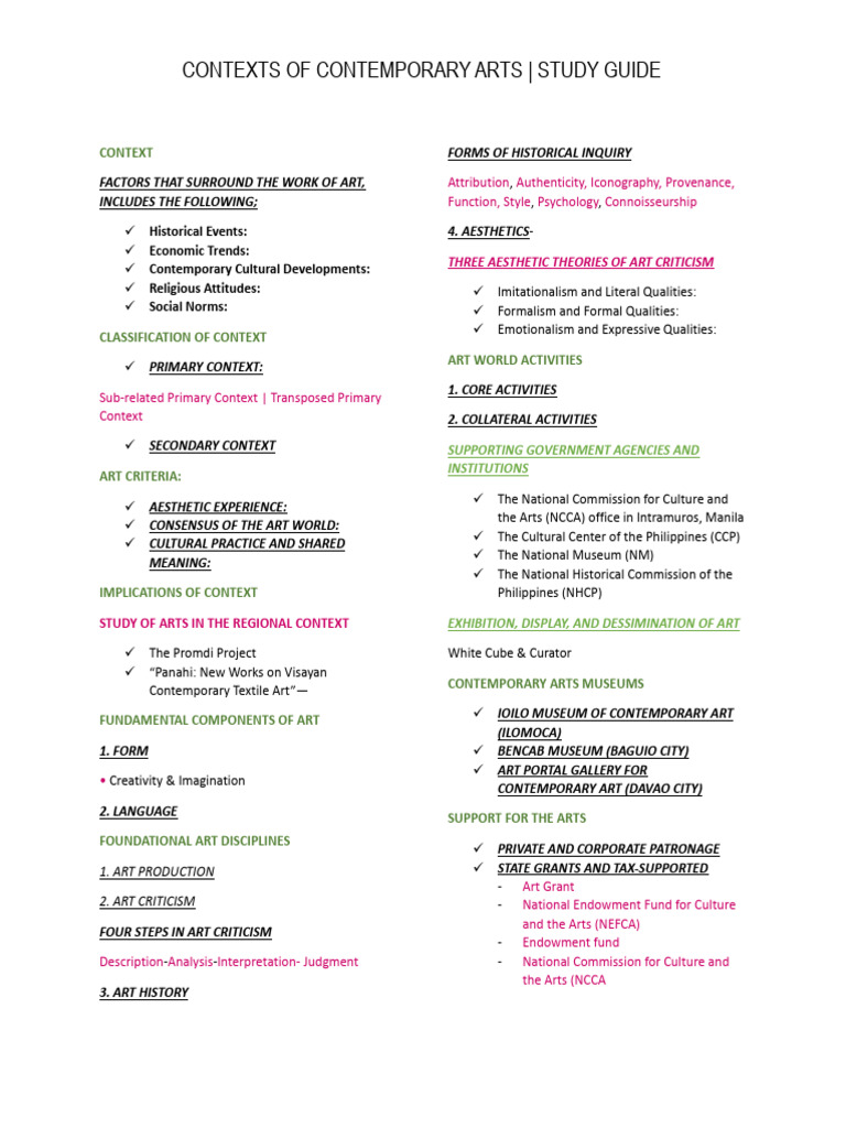 Understanding Art Contexts | PDF | Aesthetics | Emotions