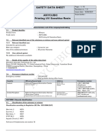 Anycubic Safety Datasheet