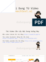 Lay Noi Dung Tu Video Speechtextai