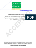 2022-Polarized Training Is Optimal For Endurance Athletes