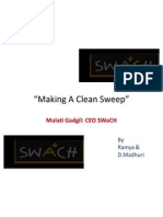Making a Clean Sweep