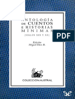 Antologia de cuentos e historias minimas