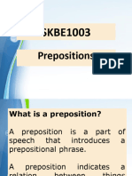 Prepositions