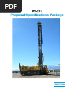 PV-271 Drill Specifications Overview | PDF | Drill | Horsepower
