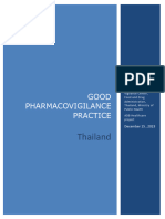 Thailand: Good Pharmacovigilance Practice