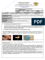 GUÍA . 8  Reacciones y ecuac .8°