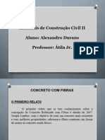 CONCRETO COM FIBRAS - Alexandro Durans