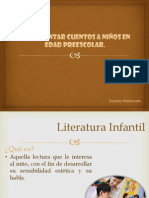 Como Contar Un Cuento A Niños de Preescolar.