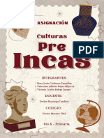 Culturas Pre Incas