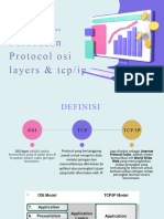 Perbedaan Protocol Osi Layers & TCP IP