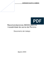 Trazabilidad Porcino (Doc Trabajo 2003)