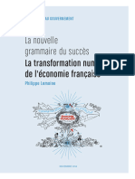 Transformation Numerique Economie Francaise La Nouvelle Grammaire Du Succes