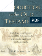 Introduction To The Old Testament by R. K. Harrison (Harrison, R. K.)