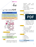 3 - Colecistite, Coledocolitiase e Colangite