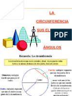 La Circunferencia Sus Elementos y Angulos