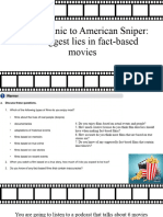 From Titanic To American Sniper - Conversation Class - Advanced