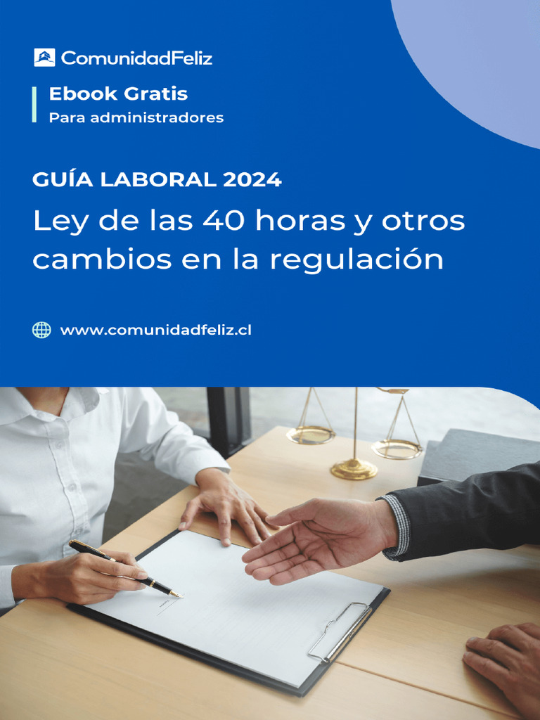 Guía Ley 40 Horas y Cambios Laborales | PDF | Derecho laboral | Condominio