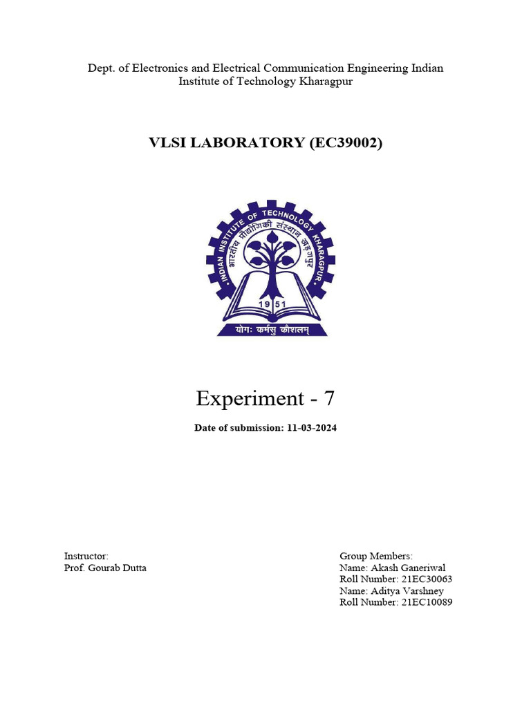 CMOS Inverter Chain and Ring Oscillator Design | PDF | Electronic ...