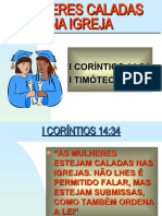 Mulheres Caladas Na Igreja