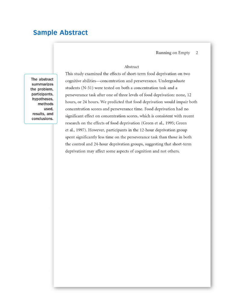 Apa Research Paper Format Example We Do Assignment 2 | PDF