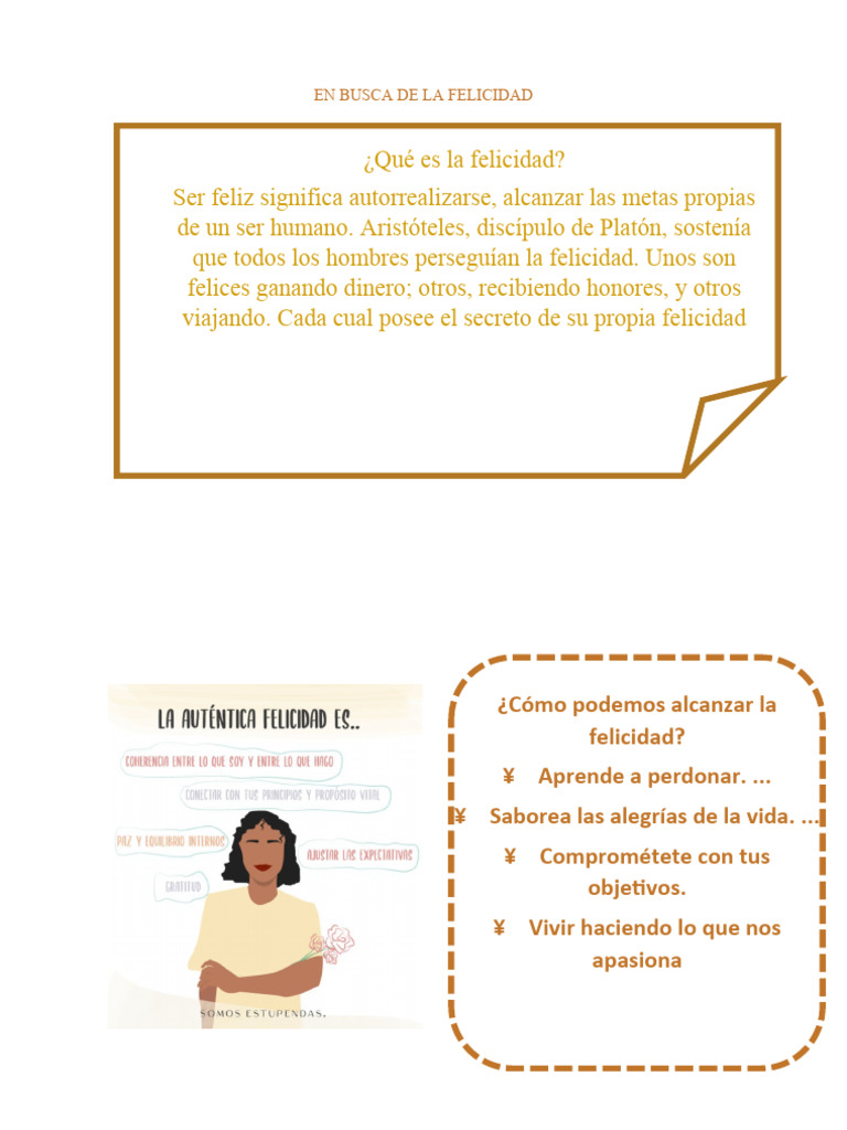 La Búsqueda de la Felicidad | PDF | Estilo de vida