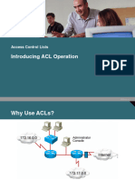 Introducing ACL Operation: Access Control Lists