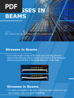 Lec#8, Stresses in Beam Updated