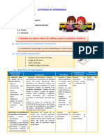 D1 A1 SESION COM. Leemos Un Texto Sobre Lo Valioso Que Es Nuestro Nombre