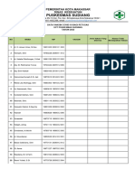 DAFTAR VAKSIN PEGAWAI