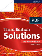 Oxford - Solutions Pre-Intermediate Student - S Book 3rd Edition PDF