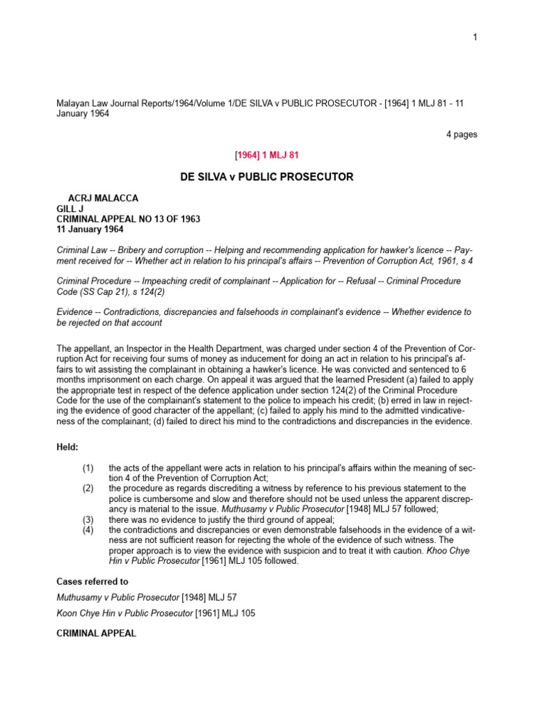 de-silva-v-public-prosecutor-1964-1-mlj-download-free-pdf