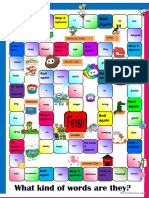 Board Game Parts of Speech