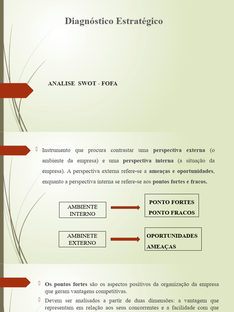 Análise SWOT, PESTEL e Forças de Porter | PDF | Análise SWOT | Despesa