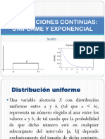 Distribuciones Continuas: Uniforme Y Exponencial: Exponential Distribution