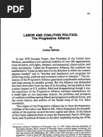 Labor and Coalition Politics - The Progressive Alliance