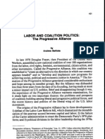 Labor and Coalition Politics - The Progressive Alliance